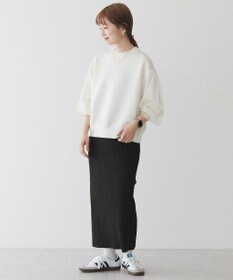 AMERICAN HOLIC 袖チュール重ねプルオーバー