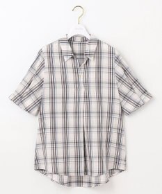 ANY SIS 【洗える】ピケチェック ブラウス