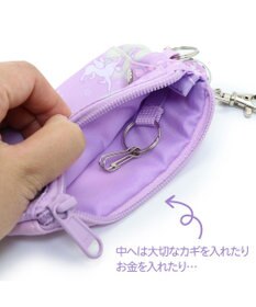 Mother garden マザーガーデン ユニコーン キー＆パスケース ICカード入れ リール付き