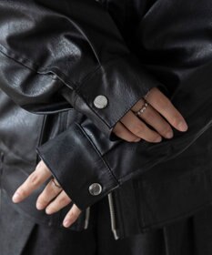 WEGO 2WAYファー襟PUジャケット