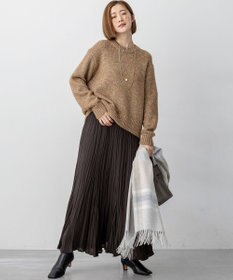 23区 【洗える】マーブルルレックスリリー バルキーニット