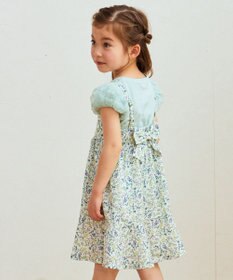 ANY KIDS フラワープリント キャミ ワンピース