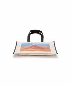 TOPKAPI 【Breath TOPKAPI】サヴィニャック × Breath TOPKAPI アート プリント フラット オーガニックキャンバス トート バッグ