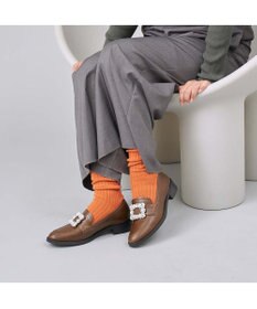 MODE ET JACOMO <carino>ビジューバックルローファー