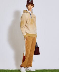 PW CIRCULUS 【手洗い洗濯可】【MEN】グラデーションニットフーディ ゴルフ