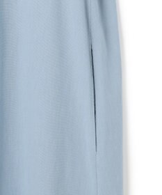 ICB L 【先行予約・WEB限定・丈が選べる】ナチュラルストレッチタフタ 5分袖ワンピース