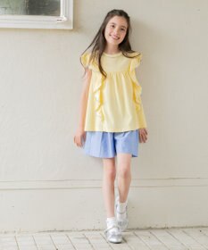 組曲 KIDS 【110-140㎝】シャンブレー ショートパンツ