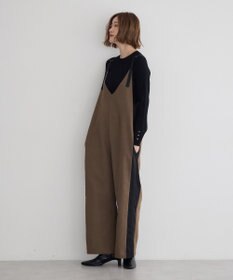 YECCA VECCA 袖釦クルーネックリブニット