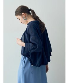 YECCA VECCA 【2点SET】シアーシャツ×Aラインキャミワンピース