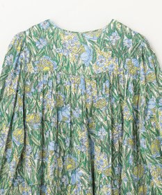 GRACE CONTINENTAL フラワープリントティアードミニワンピース