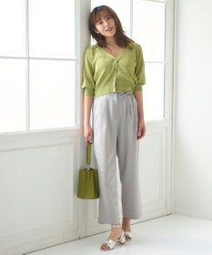 Feroux 【ご好評につき今季も登場！】透かし編み カーディガン