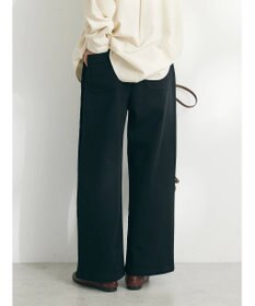 CRAFT STANDARD BOUTIQUE 裏起毛ツイルワイドパンツ