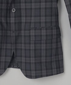 GOTAIRIKU 清涼サッカー素材【通気性/軽量】空羽サッカー マドラスチェック シャツジャケット