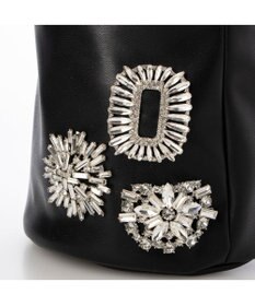 UNBILLION カカトゥ kakatoo / ビジュー付きドロストバッグ