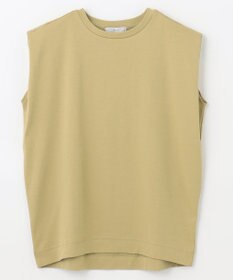 ANY 【接触冷感/UVケア】ビューティベーシックノースリーブタックTシャツ