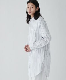 WEGO ストライプロングシャツ