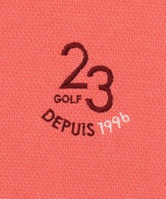 23区GOLF 【WOMEN】ハニカムライト鹿子 半そでポロシャツ