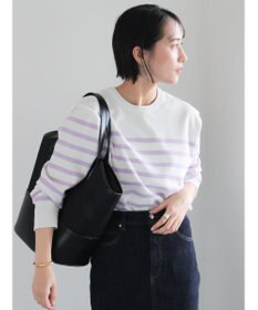 Te chichi ボーダーボックスシルエットプルオーバー