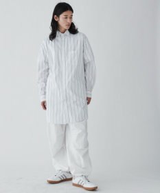 WEGO ストライプロングシャツ