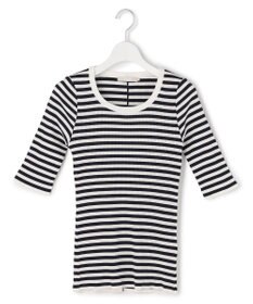 ICB 4×2リブ プルオーバーカットソー