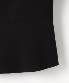 自由区 FORMAL 【ウォッシャブル対応】ドビーボーダーリボン ジャケット+ワンピース