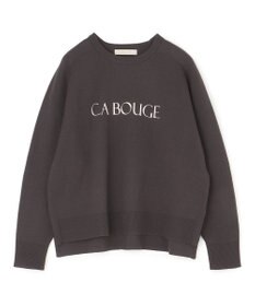 UNFILO スウェットライクロゴニット