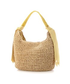 UNBILLION カシュカシュ cachecache / 下がりグログランクロッシェ2wayミニトート