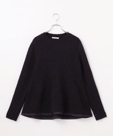 #Newans 【洗える】フレアシルエットチュニックニット