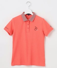 23区GOLF 【WOMEN】ハニカムライト鹿子 半そでポロシャツ