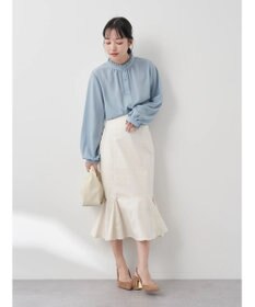 earth music&ecology ２ＷＡＹスタンドフリルブラウス