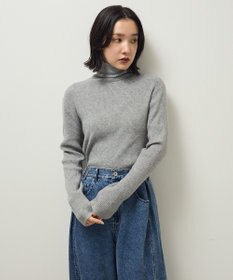 Green Parks チクチクしないリブタートルニットプルオーバー