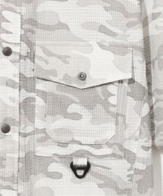 JOSEPH ABBOUD MOUNTAIN 【軽量/ストレッチ】メッシュサッカーカモ アウトドア シャツ