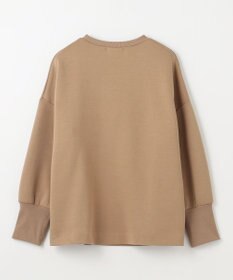 ANY L 【洗濯機可】エンブロイダリーロゴダンボールプルオーバー