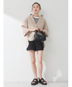 earth music&ecology バックタッククロップドＴ