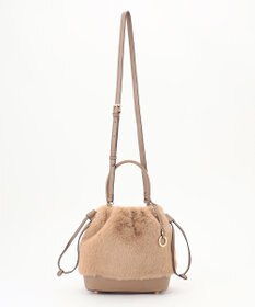 組曲 ファーバケットコンビ バッグ