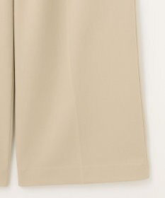 自由区 【洗える】ライトフィールジャージータックワイド パンツ