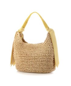 UNBILLION カシュカシュ cachecache / 下がりグログランクロッシェ2wayミニトート