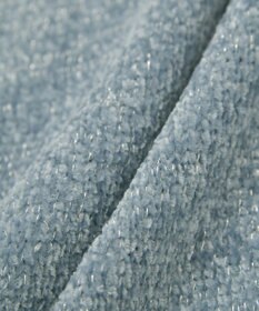 earth music&ecology ベロアフーディージップニットカーディガン