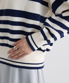 Green Parks スウェットライクニットプルオーバー