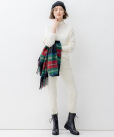 23区 【洗える】23区DENIM ベルベットストレッチ スキニーパンツ