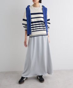 Green Parks スウェットライクニットプルオーバー