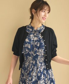 Feroux 【接触冷感・UVカット】ハーフスリーブ カーディガン