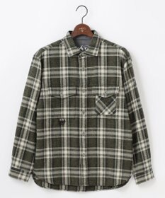 JOSEPH ABBOUD MOUNTAIN 【大人の山シャツ】メランジチェックシャツ