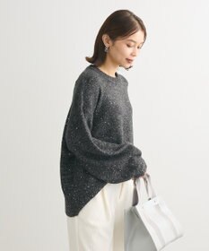 Green Parks スパンコールニットプルオーバー