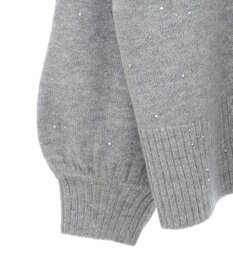 Green Parks スパンコールニットプルオーバー