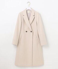 ANY SIS L ウールライクレディ チェスターコート