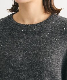 Green Parks スパンコールニットプルオーバー