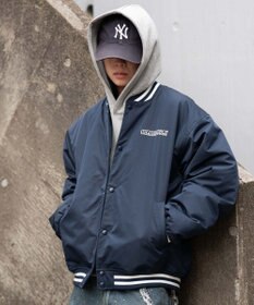 WEGO 【ユニセックス着用ITEM】グラフィックパファースタジャン