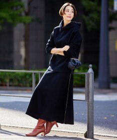 ICB L 【WEB限定カラーあり】ミルドウール ニットスカート