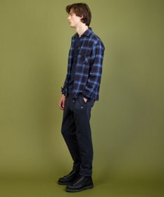 JOSEPH ABBOUD MOUNTAIN オーガニック チェック ラフィーネル シャツ